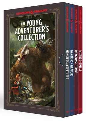 The Young Adventurer's Collection Box Set 1 [Dungeons & Dragons 4 Books]: Monsters & Creatures, Warriors & Weapons, Dungeons & Tombs, and Wizards & Sp by Zub, Jim
