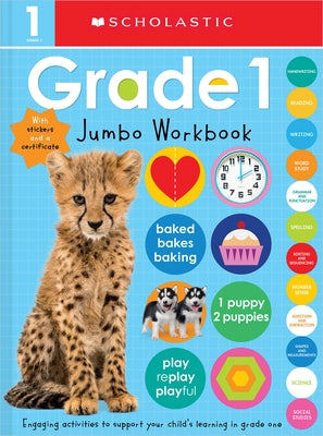 First Grade Jumbo Workbook: Scholastic Early Learners (Jumbo Workbook) by Scholastic