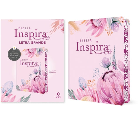 Biblia Inspira Ntv, Letra Grande Con Filament (Sentipiel, Primaveral) by Nueva TraducciÃ³n Viviente