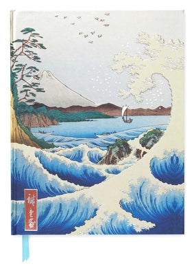 Hiroshige: Sea at Satta (Blank Sketch Book) by Flame Tree Studio