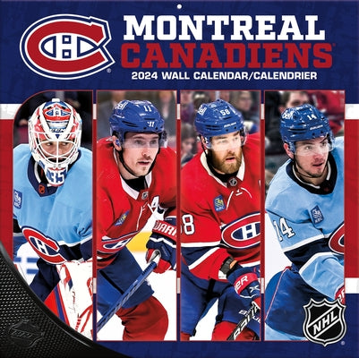 Montreal Canadiens - Bilingual 2024 12x12 Team Wall Calendar by Turner Sports