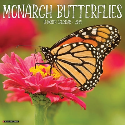 Monarch Butterflies 2024 12 X 12 Wall Calendar by Willow Creek Press