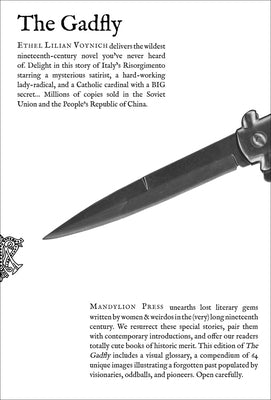 The Gadfly by Voynich, Ethel Lilian