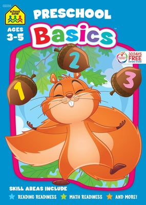 School Zone Preschool Basics Workbook by Zone, School