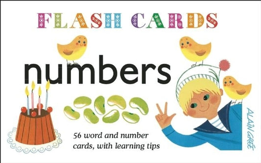 Numbers - Flash Cards: 56 Word and Number Cards, with Learning Tips by Gr&#233;e, Alain