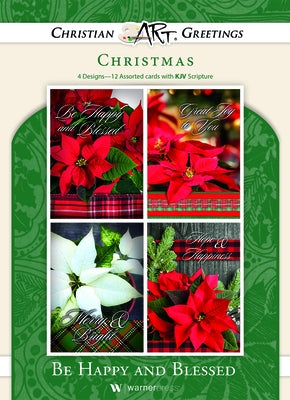 Boxed Cards - Christmas - Asst - Be Happy and Blessed by Warner Press