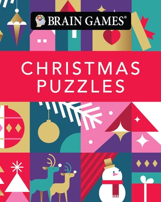 Brain Games - Take-Along - Christmas Puzzles (Stocking Stuffer - Design Cover): Volume 2 by Publications International Ltd