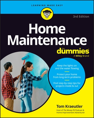 Home Maintenance for Dummies by Kraeutler, Tom