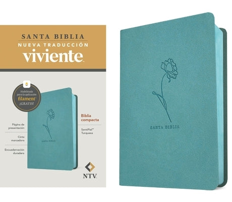 Biblia Compacta Ntv, Con Filament (Sentipiel, Turquesa) by Tyndale