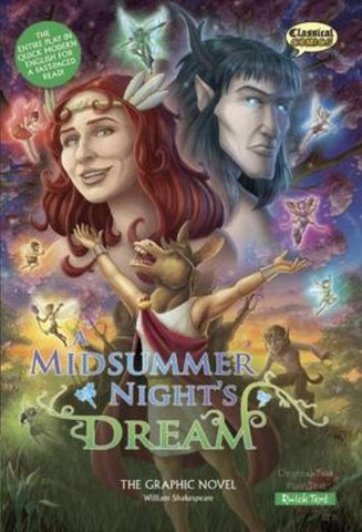 A Midsummer Night's Dream: The Graphic Novel: Quick Text by Shakespeare, William