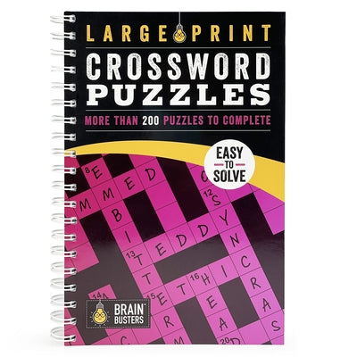 Large Print Crossword Puzzles Pink: More Than 200 Puzzles to Complete by Parragon Books