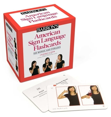 American Sign Language Flashcards: 500 Words and Phrases, Second Edition by Poor, Geoffrey S.