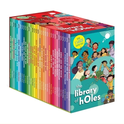 The Library of Holes (New Box Set with 33 Hole Books!) Buy 30, Get 3 Free! by Various Authors