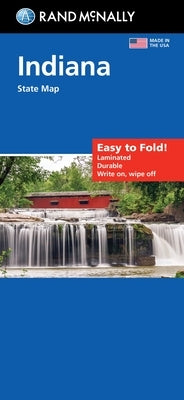 Rand McNally Easy to Fold: Indiana State Laminated Map by Rand McNally