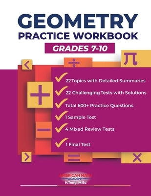 Geometry Practice Workbook by Academy, American Math