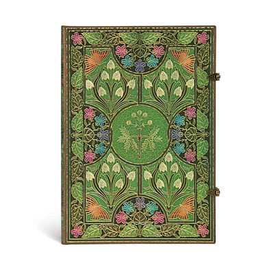 Paperblanks Poetry in Bloom Hardcover Grande Unlined Clasp Closure 128 Pg 120 GSM by Paperblanks