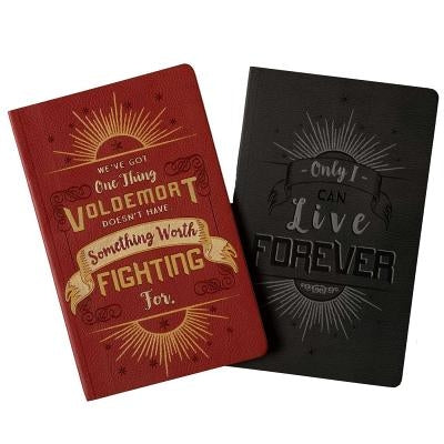 Harry Potter: Character Notebook Collection (Set of 2): Harry Potter and Voldemort by Insight Editions