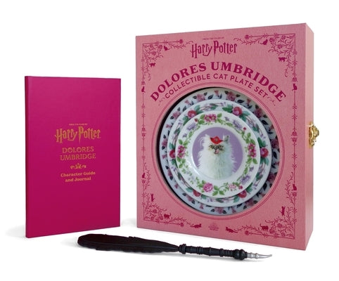 Harry Potter: Dolores Umbridge Collectible Cat Plate Set by Lemke, Donald