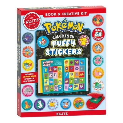 Pokemon Color-In 3D Stickers by Klutz