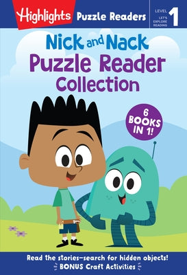 Nick and Nack Puzzle Reader Collection: Level 1 6-In-1 Beginner Story Collection for Kids Learning to Read, Practice New Reading Skills and Sight Word by Budzi, Brandon