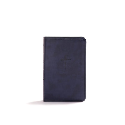 KJV Compact Bible, Value Edition, Navy Leathertouch by Holman Bible Publishers