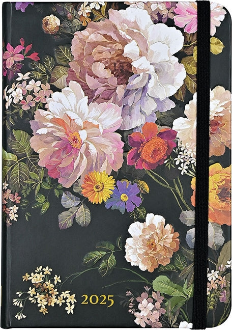 2025 Midnight Floral Weekly Planner (16 Months, Sept 2024 to Dec 2025) by Mineeda, Atelier