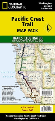 Pacific Crest Trail [Map Pack Bundle] by National Geographic Maps