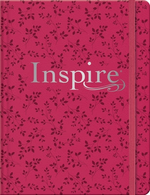 Inspire Bible Nlt, Filament-Enabled Edition (Hardcover Leatherlike, Pink Peony): The Bible for Coloring & Creative Journaling by Tyndale