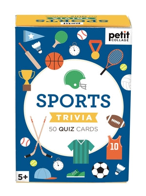 Sports Trivia: 50 Quiz Cards by Petit Collage