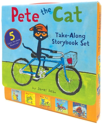 Pete the Cat Take-Along Storybook Set: A Box of 5 Books by Dean, James