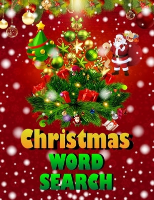 Christmas word search.: Easy Large Print Puzzle Book for Adults, Kids & Everyone for the 25 Days of Christmas. by Press House, Blue Moon