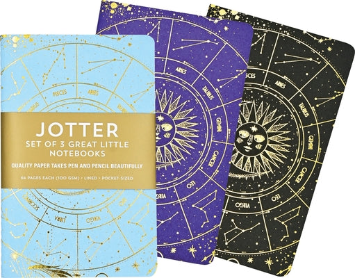 Celestial Jotter Notebooks (3 Pack) by Peter Pauper Press