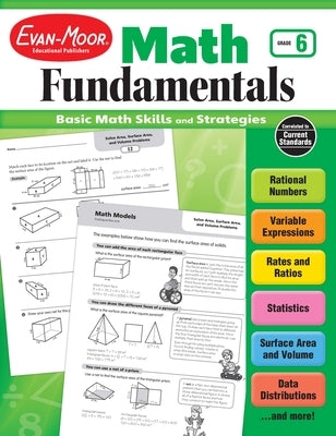 Math Fundamentals, Grade 6 Teacher Resource by Evan-Moor Educational Publishers