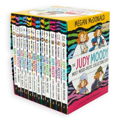 The Judy Moody Most Mood-Tastic Collection Ever: Books 1-12 (Box Set of Twelve Illustrated Chapter Books for Young Readers Spanning Every Mood: Perfec by McDonald, Megan