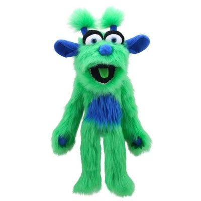 Full Bodied Green Monster Puppet: Green Monster Puppet by The Puppet Company Ltd
