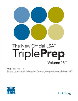 The New Official LSAT Tripleprep Volume 16 by Admission Council, Law School