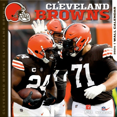 Cleveland Browns 2024 12x12 Team Wall Calendar by Turner Sports