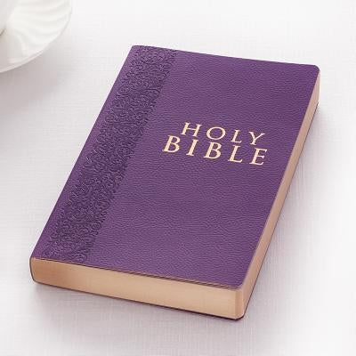 KJV Budget Gift & Award Lux-Leather Purple by 