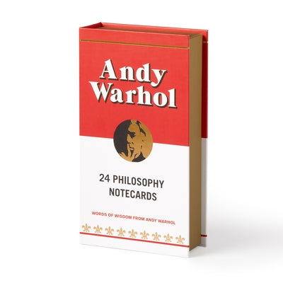 Andy Warhol Philosophy Correspondence Cards by Galison