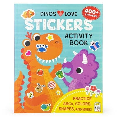 Dinos Love Stickers Activity Book by Redwing, Pterry