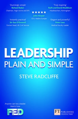 Leadership: Plain and Simple by Radcliffe, Steve