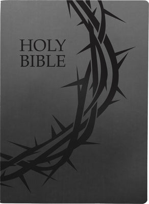 Kjver Holy Bible, Crown of Thorns Design, Large Print, Black Ultrasoft: (King James Version Easy Read, Red Letter) by Whitaker House