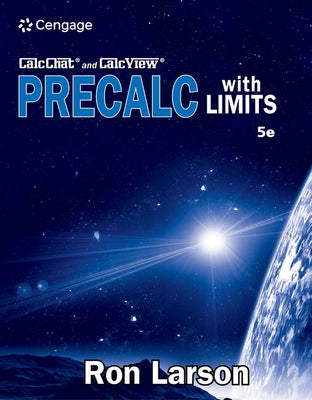 Precalculus with Limits by Larson, Ron