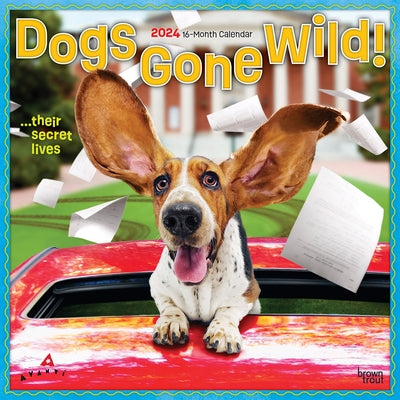 Avanti Dogs Gone Wild 2024 Square by Browntrout
