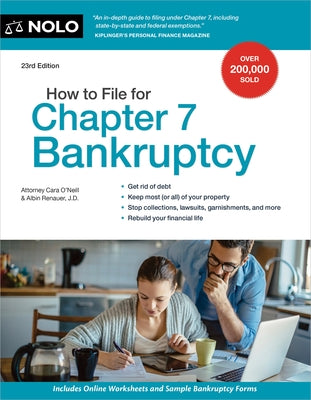 How to File for Chapter 7 Bankruptcy by O'Neill, Cara