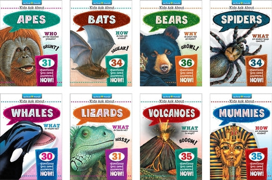 School & Library Active Minds Kids Ask about eBook Series #2 by Harrison, Carol