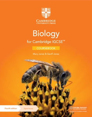 Cambridge Igcse(tm) Biology Coursebook with Digital Access (2 Years) by Jones, Mary