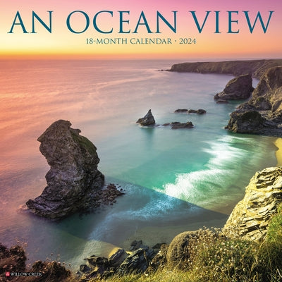 Ocean View 2024 12 X 12 Wall Calendar by Willow Creek Press