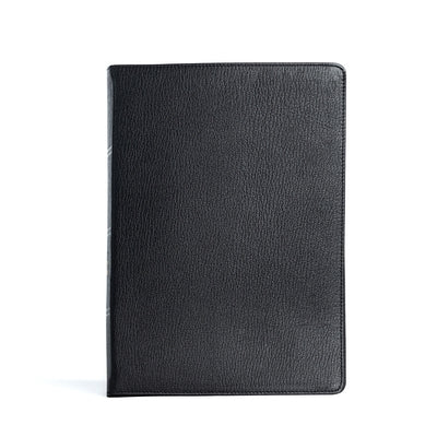 CSB Spurgeon Study Bible, Holman Handcrafted Collection, Black Premium Goatskin by Begg, Alistair