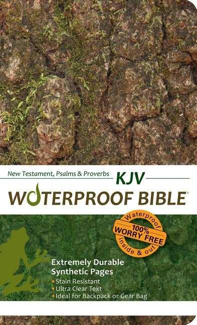 Waterproof New Testament with Psalms and Proverbs-KJV by Bardin, Robert